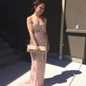 Sherri Hill Jewelled Floor Length Gown